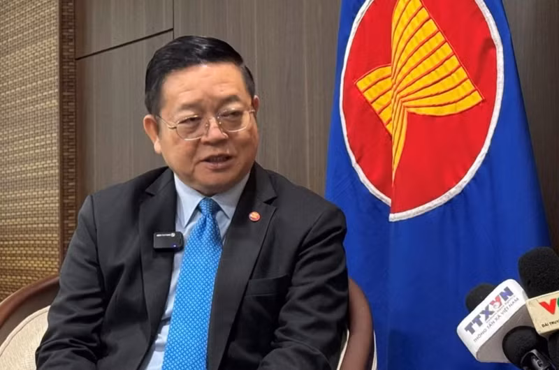 El secretario general de la Asean, Kao Kim Hourn (Foto: VNA)