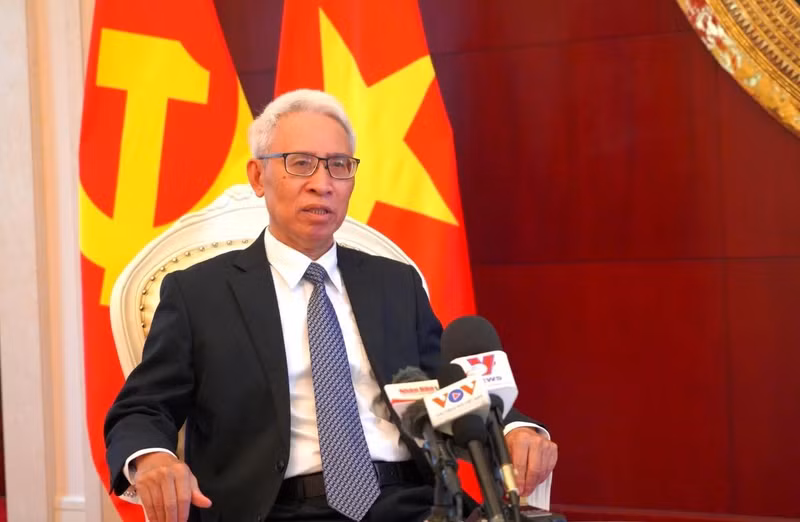 El embajador de Vietnam en China, Pham Sao Mai. (Foto: VOV)