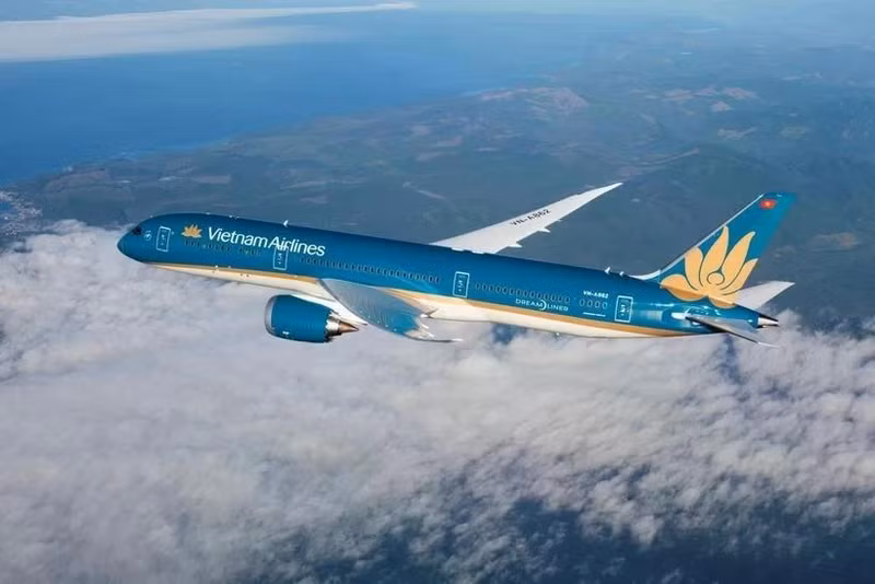 Avión de Vietnam Airlines. (Foto: VNA)