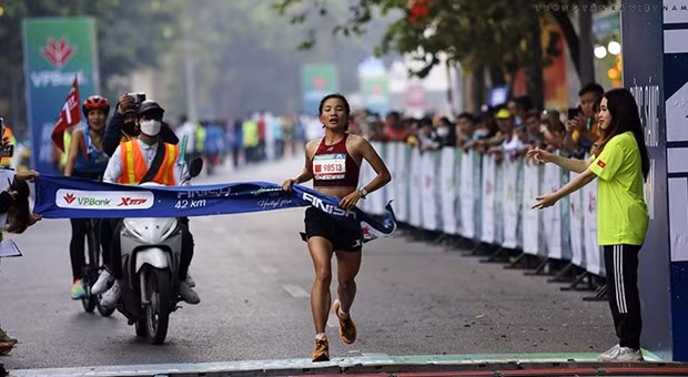 Se espera que la carrera VPIM 2023 cuente con la participación de muchos atletas profesionales. (Fotografía: VNA)