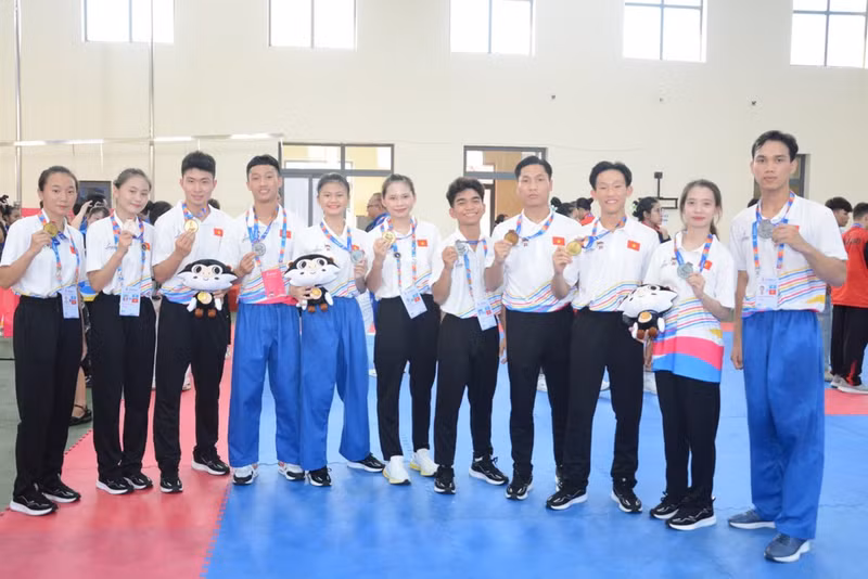 Vietnam lidera el medallero de los Juegos Escolares de la Asean (Foto: VNA)