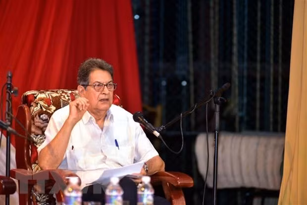El exembajador de Cuba en Vietnam Fredesmán Turró González. (Foto: VNA)