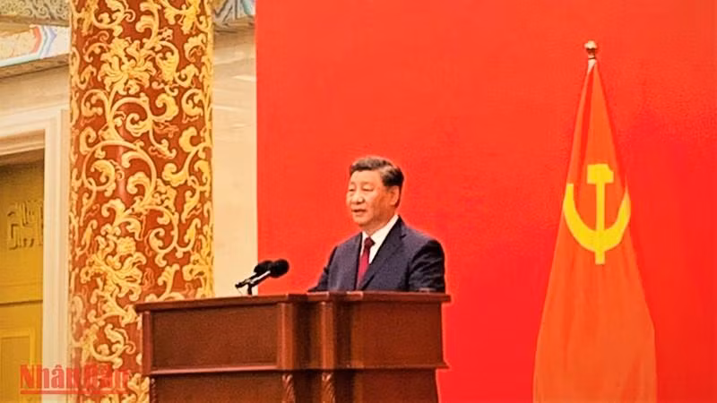 El secretario general del Comité Central del PCCh, Xi Jinping. 