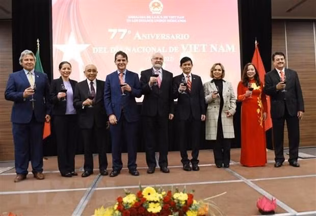 Delegados participantes en la cita. (Fotografía: VNA)