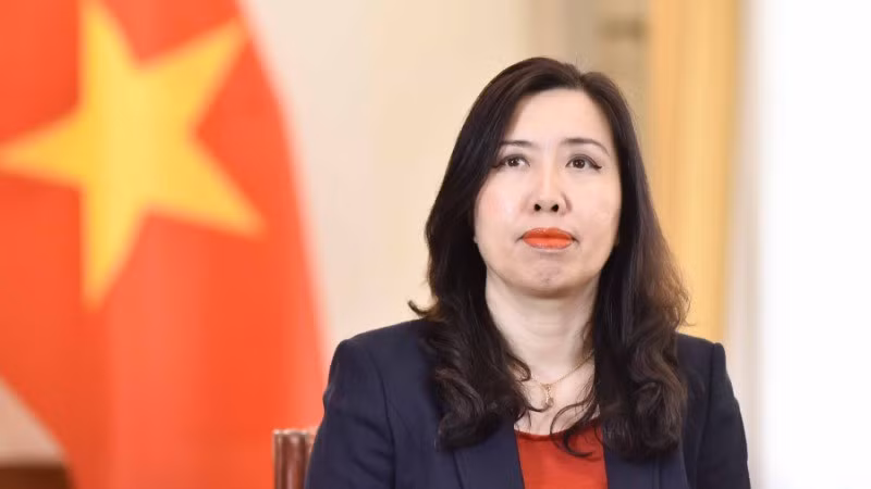 La viceministra de Relaciones Exteriores de Vietnam Le Thi Thu Hang. (Foto: Ministerio de Relaciones Exteriores)