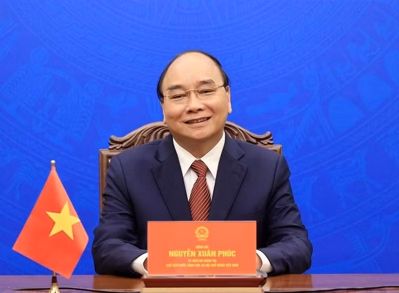 El presidente de Vietnam, Nguyen Xuan Phuc. 