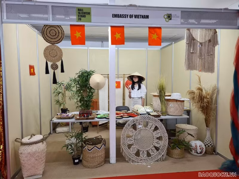 El pabellón de Vietnam. (Fotografía: baoquocte.vn)