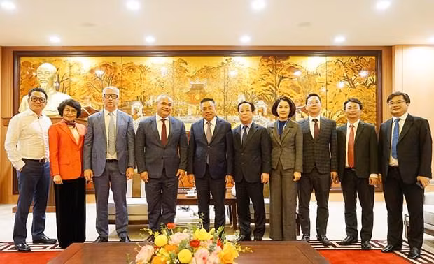 Los delegados en el evento. (Fotografía: hanoimoi.com.vn)