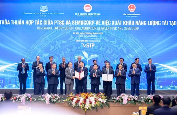 PTSC y Sembcorp reciben su licencia. (Fotografía: petrotimes.vn)