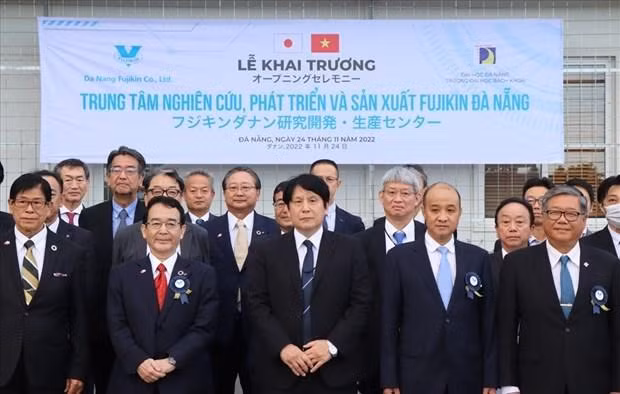 En la inauguración (Fotografía: laodong.vn)