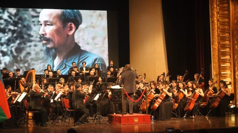 En el evento.
