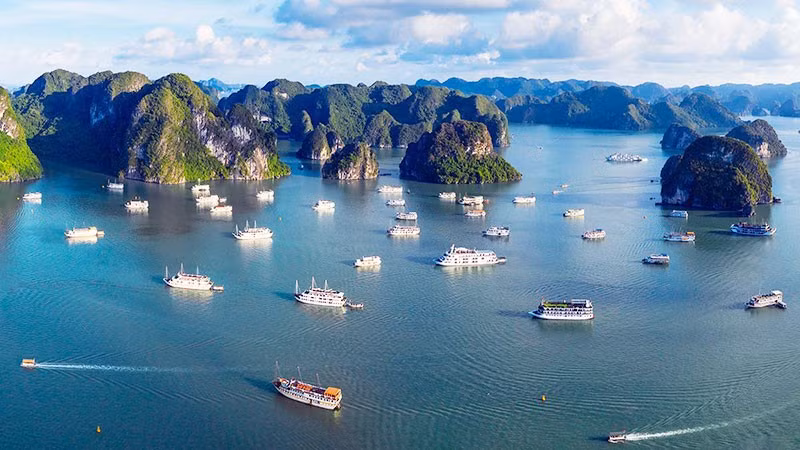 La bahía de Ha Long.