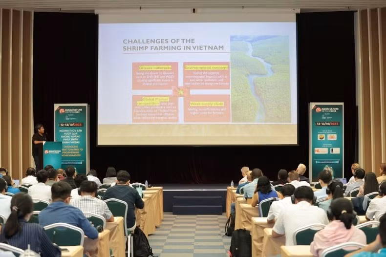 Exposición internacional de la industria pesquera en Vietnam atrae a más de 20 países y territorios