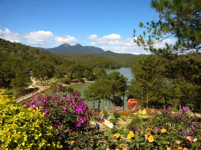 Da Lat entre los destinos pacíficos (Foto: sggp.org.vn)