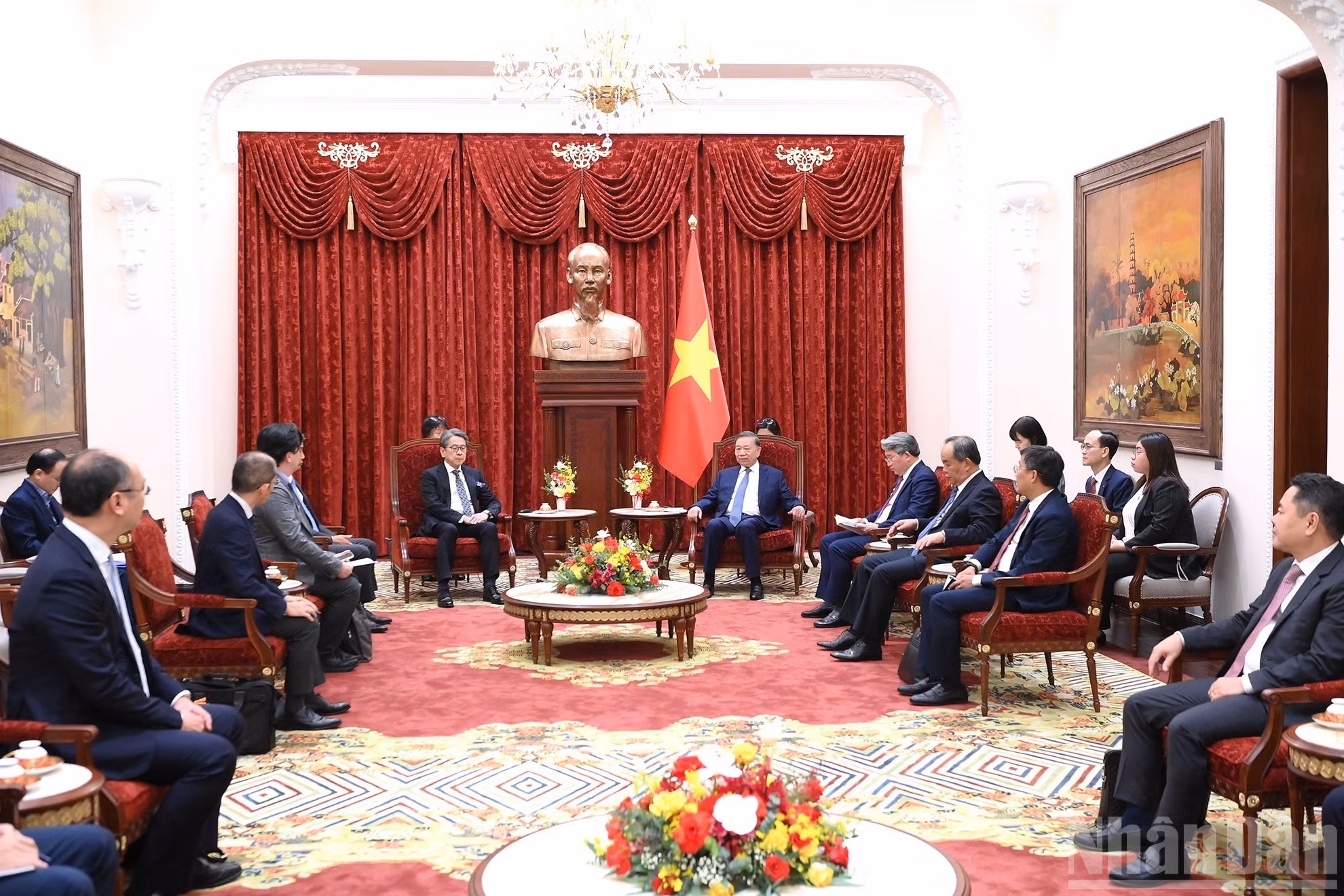 Vista de la reunión.