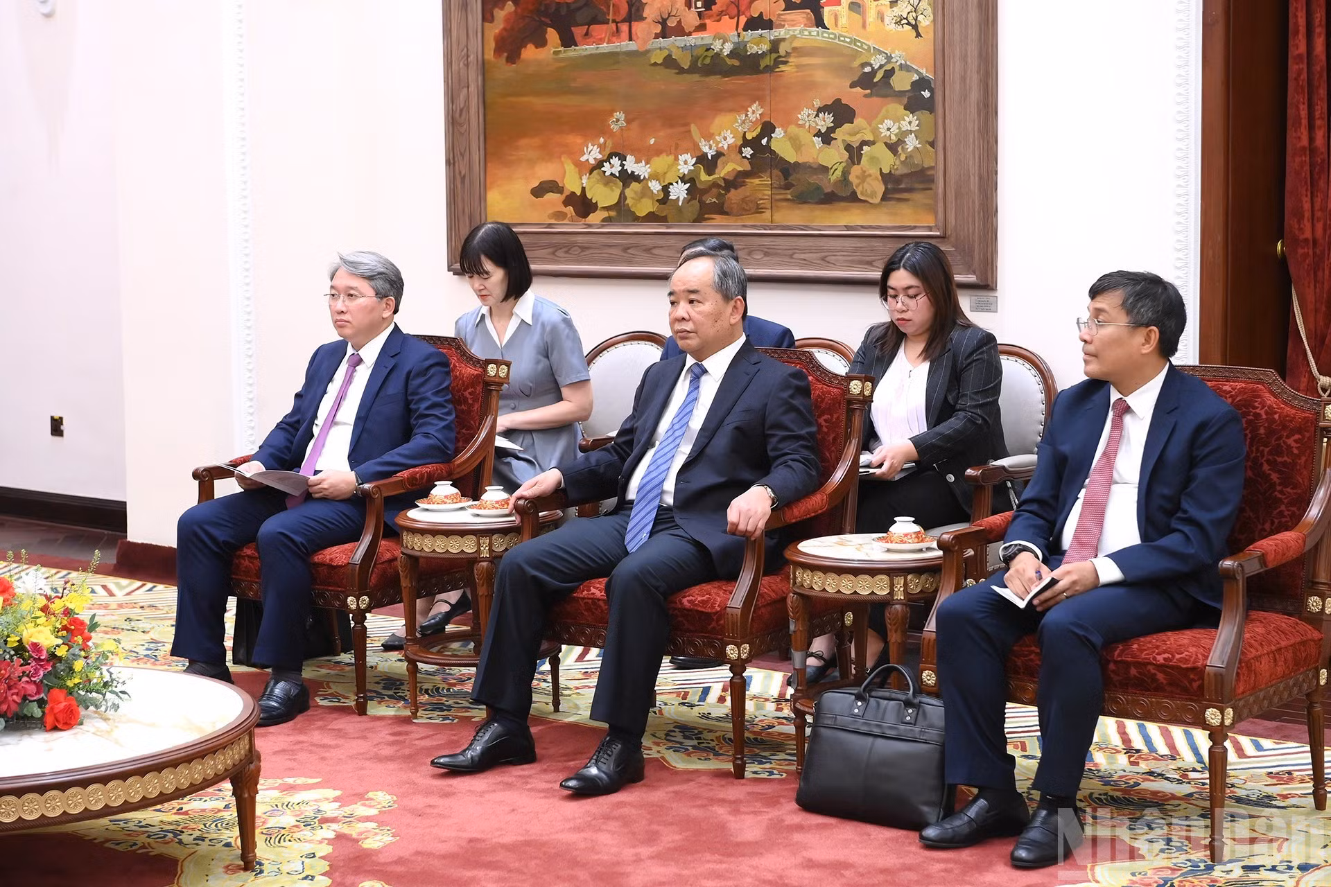 Delegados a la reunión.
