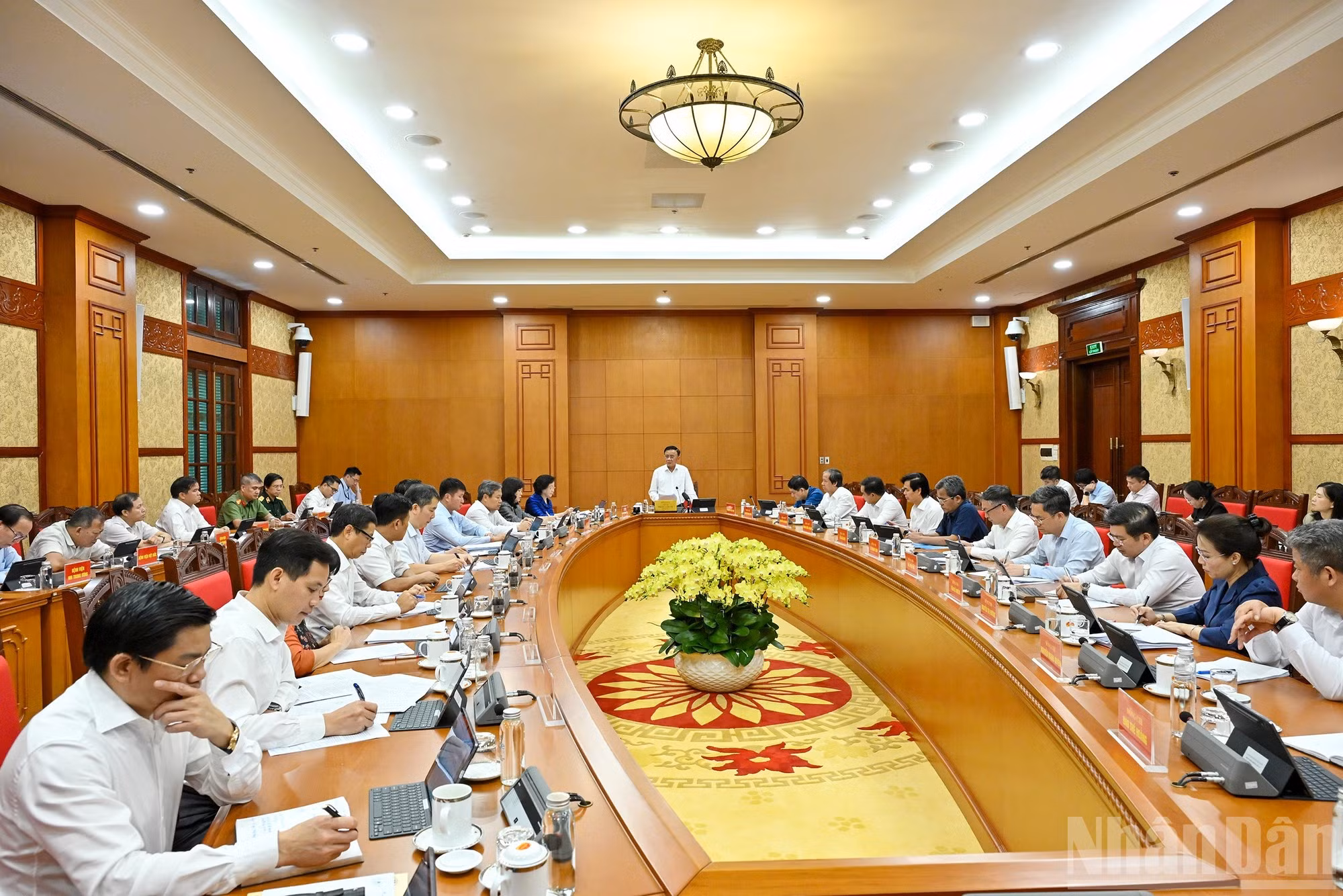 Panorama de la reunión.