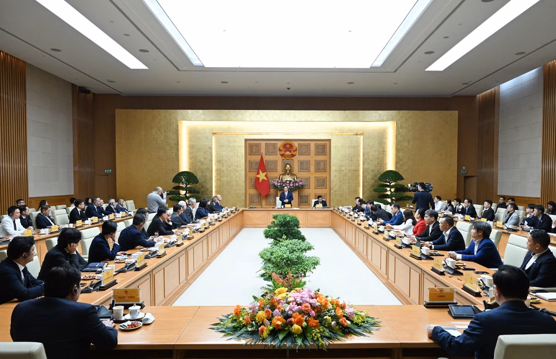 Panorama de la reunión.