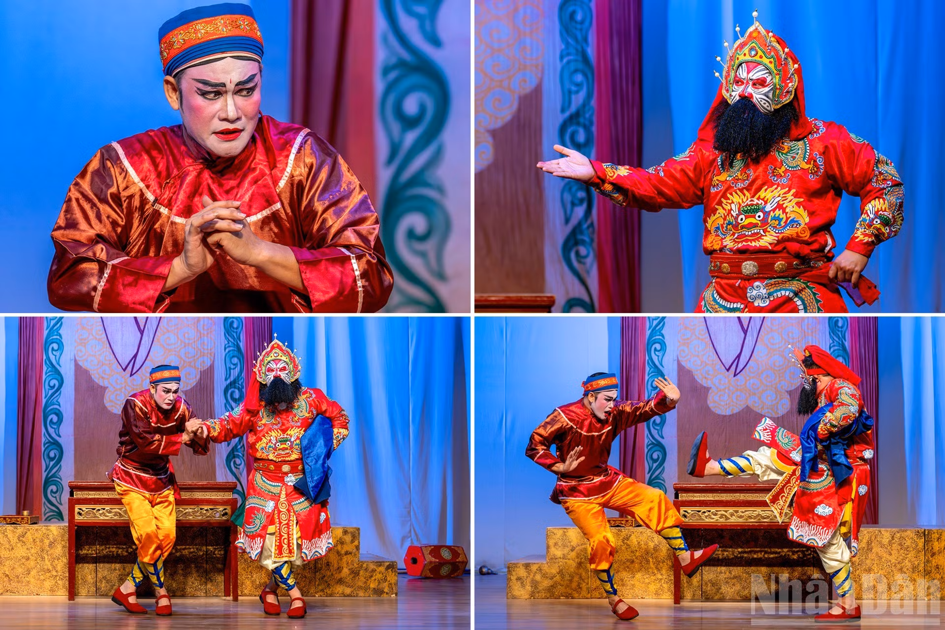Los miembros del Teatro de Artes Tradicionales de Gia Lai y la compañía de Dao Tan figuran entre los artistas nacionales que conservan esta disciplina artística tradicional pese a su accidentada trayectoria.