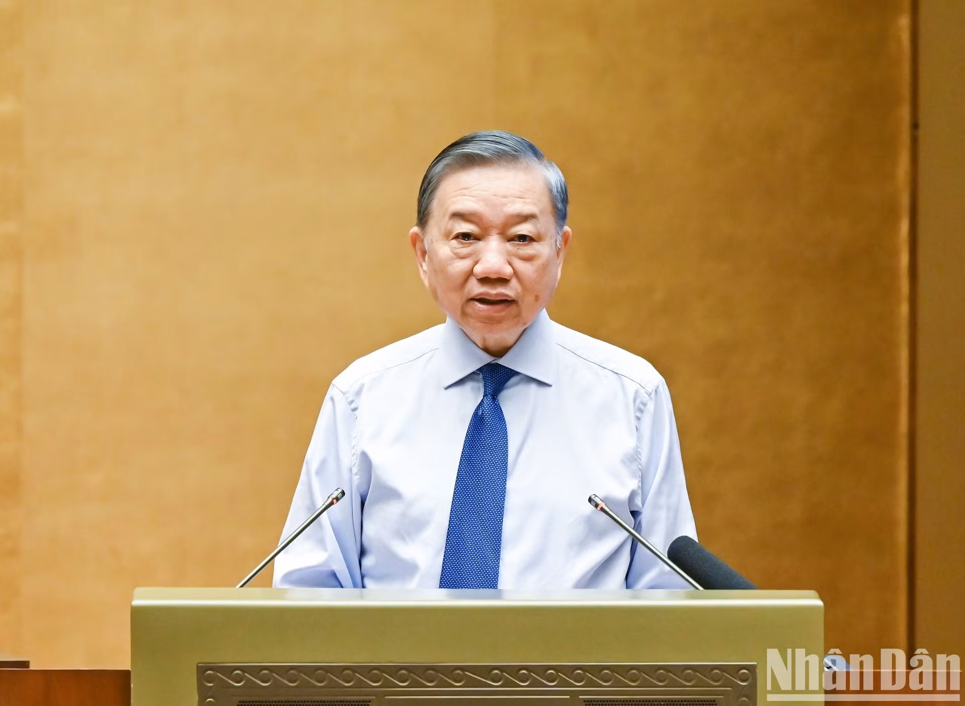 El secretario general del Partido Comunista y presidente de Vietnam, To Lam, imparte directrices.