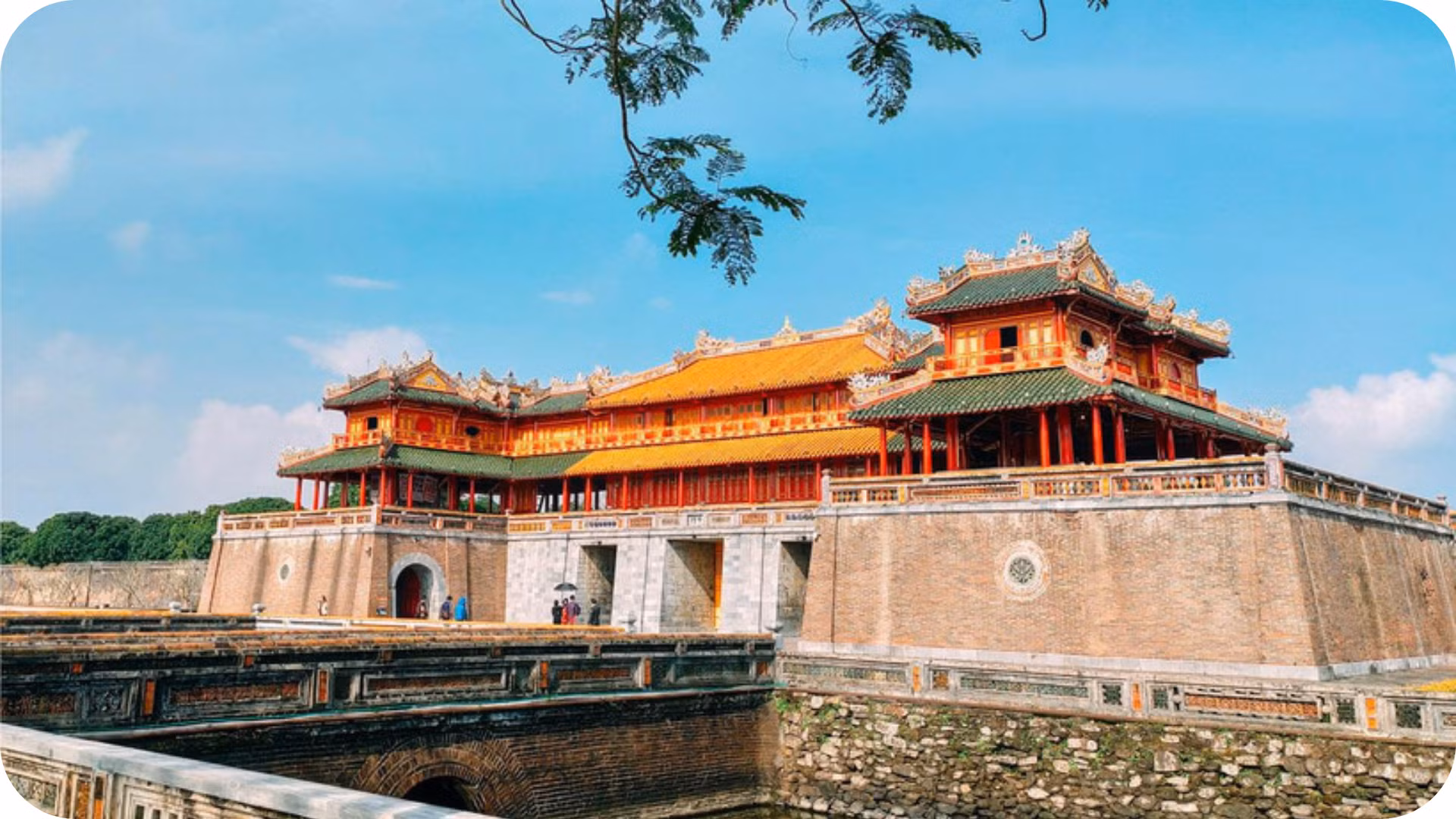 Ngo Mon (Puerta Meridional), escenario de la abdicación del emperador Bao Dai. (Foto: Minh Duy)