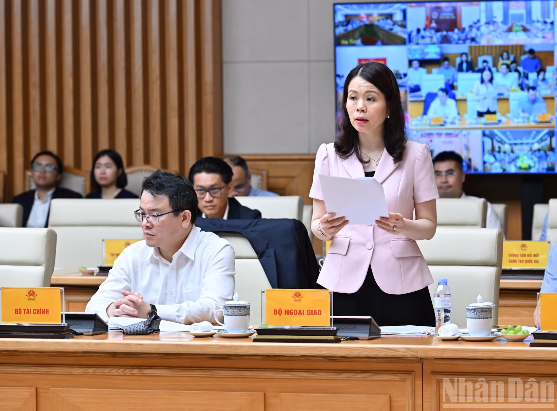 La viceministra de Relaciones Exteriores Nguyen Minh Hang.