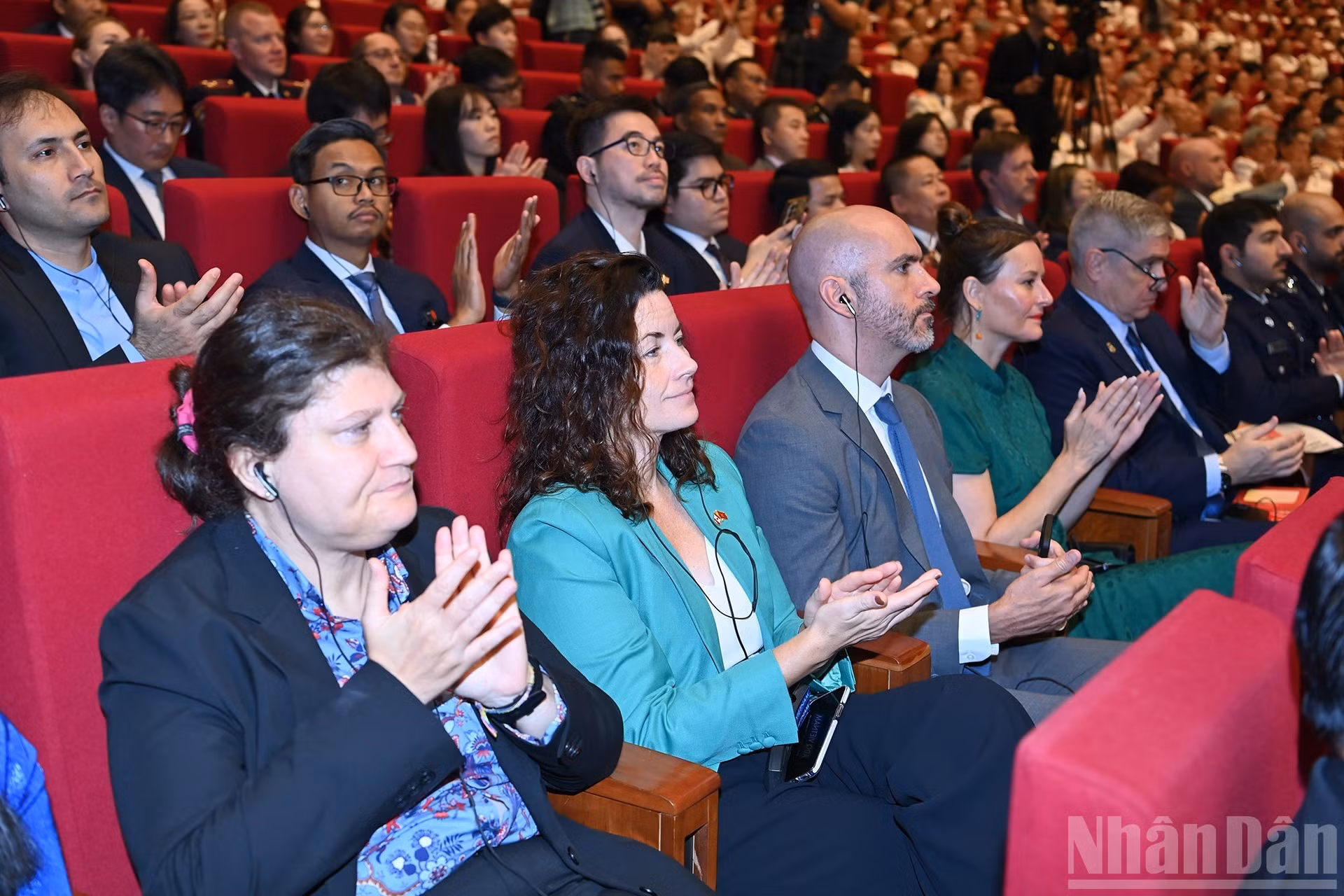 Invitados internacionales al acontecimiento.