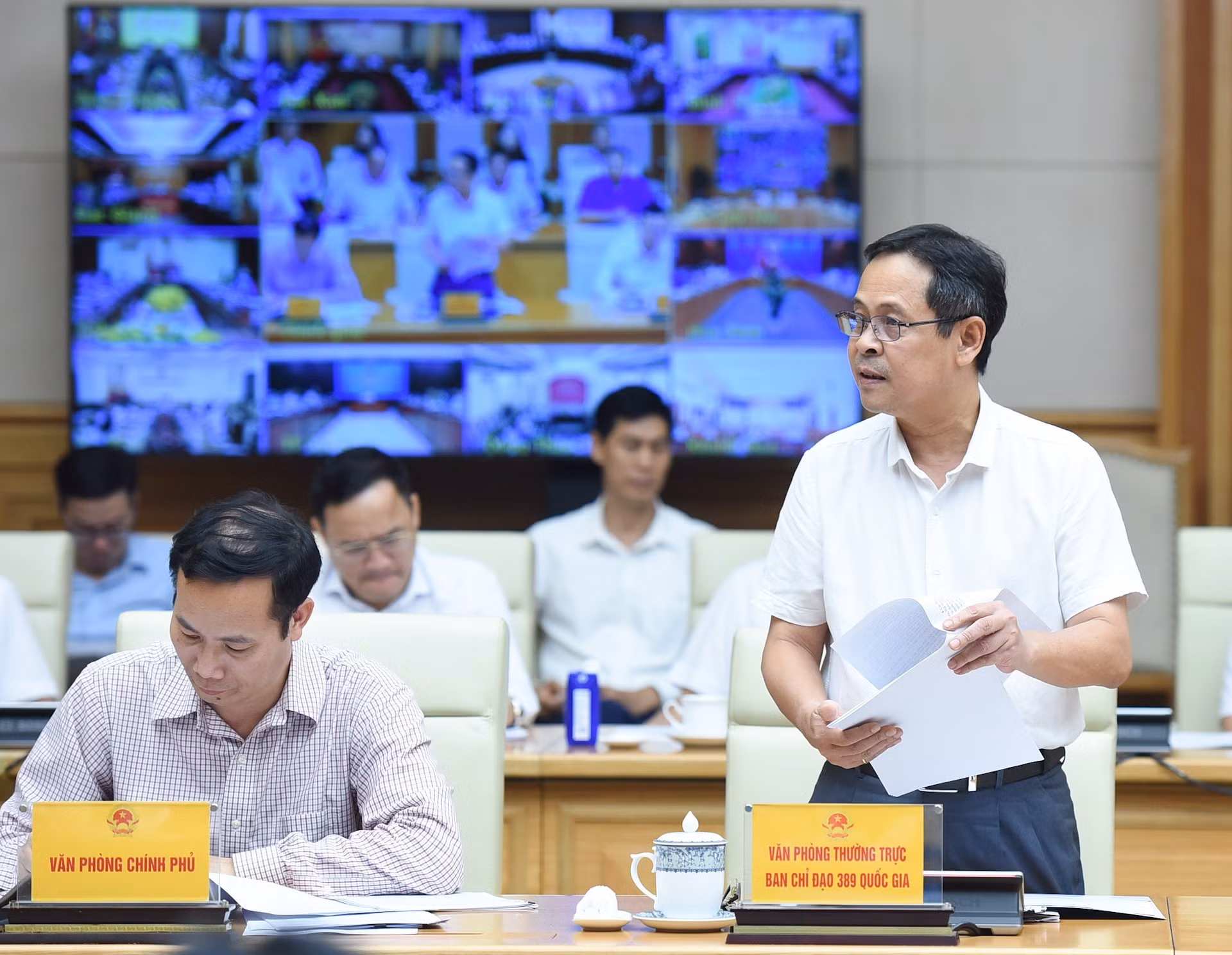 Le Thanh Hai, jefe de la Oficina permanente del Comité Directivo Nacional contra el Contrabando, el Fraude comercial y la Falsificación de mercancías (Comité Directivo 389).