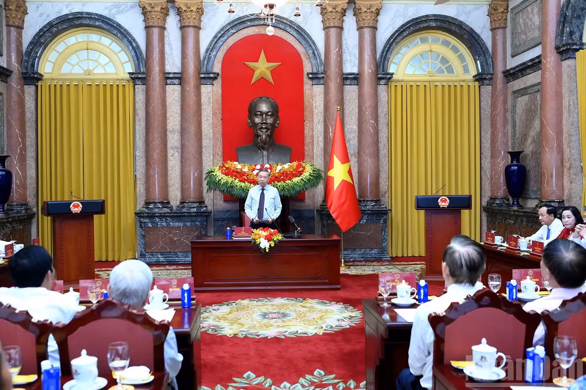 Vista de la reunión.