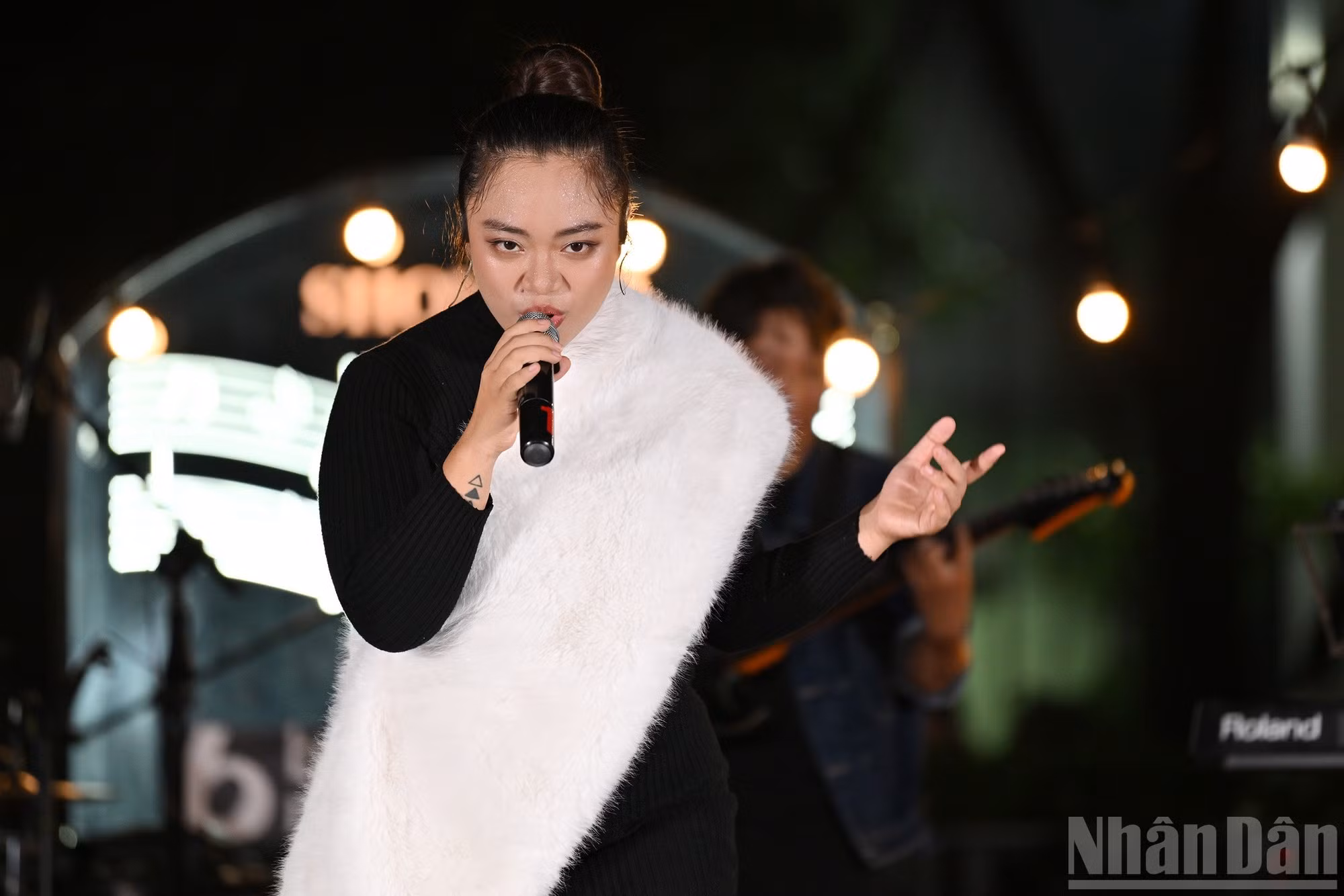 La vocalista Thanh Hien de MAGMA.