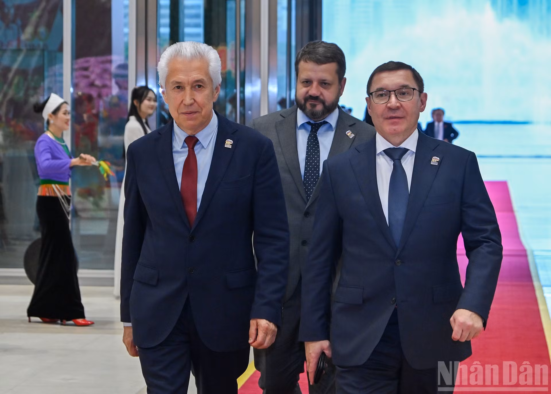Invitados internacionales al evento.