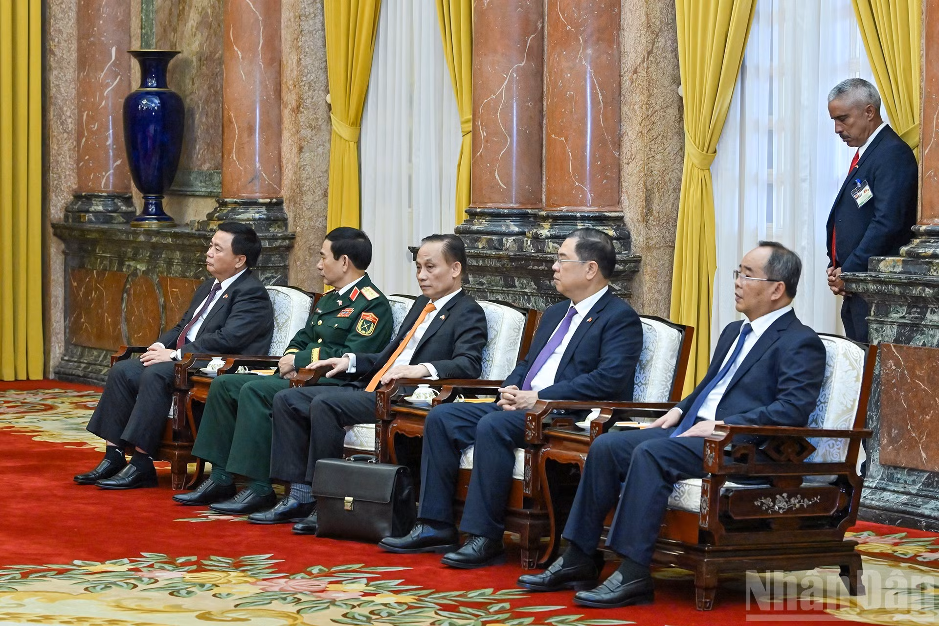 Representantes de Vietnam.