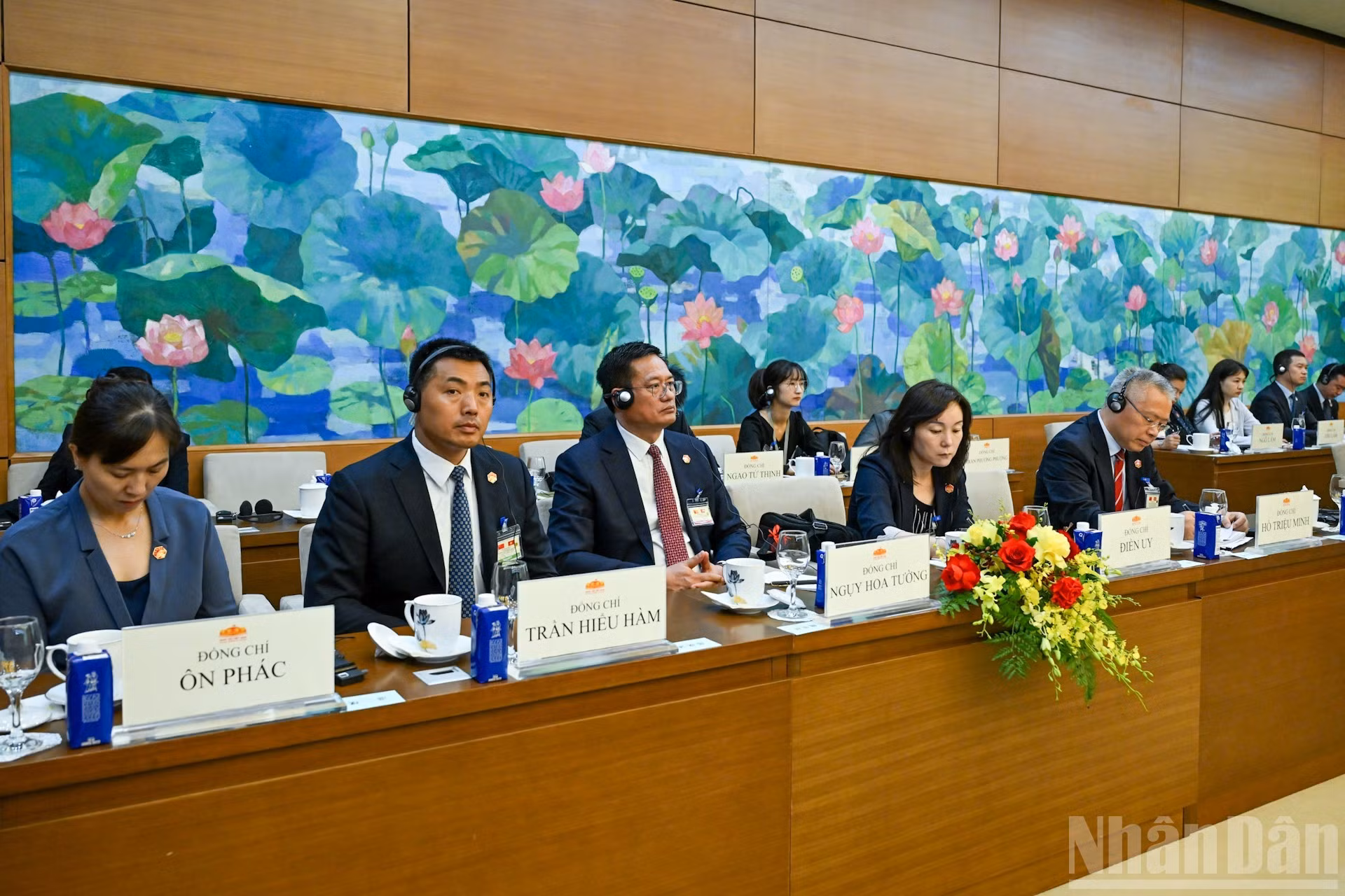 Diputados chinos.