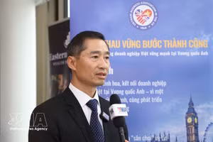 El vicepresidente de la Asociación de Empresarios Vietnamitas en el Reino Unido (VBUK), Trinh Ngoc Cuong. (Fuente: VNA)
