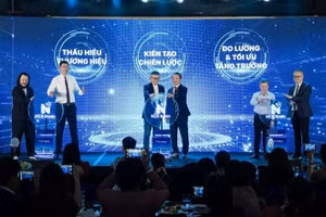 En la ceremonia de lanzamiento de la plataforma de crecimiento de marca NEX Brain. (Foto: MD)