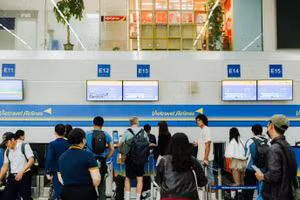 Vietravel Airlines reanuda la ruta aérea Hanói - Da Lat. (Foto: VNA)