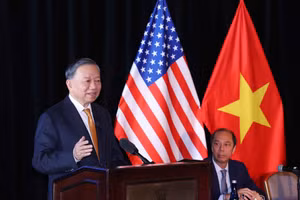 [Foto] Máximo dirigente vietnamita se reúne con intelectuales coterráneos en Estados Unidos
