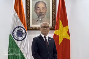 El embajador de Vietnam en la India, Trinh Minh Manh. (Foto: VNA)