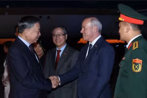 El secretario general del Partido Comunista de Vietnam y presidente del país, To Lam, llega a Ottawa, iniciando su visita de Estado a Canadá. (Foto: VNA)