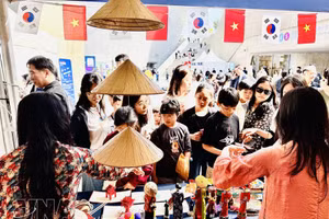 El stand de Vietnam en el festival (Foto: VNA)