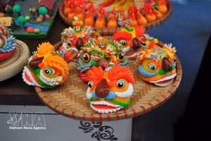 Productos tradicionales tò he exhibidos en el evento. (Foto: VNA)