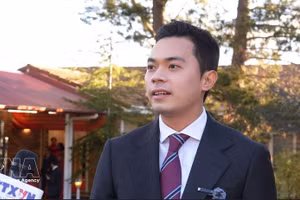 Huynh Tan Dat, presidente de la Asociación de Estudiantes Vietnamitas en Australia, en la entrevista. (Foto: VNA)