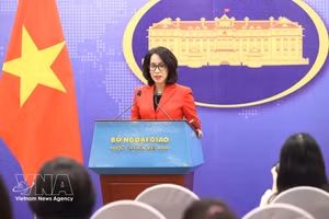 Pham Thu Hang, portavoz del Ministerio de Relaciones Exteriores. (Foto: VNA)