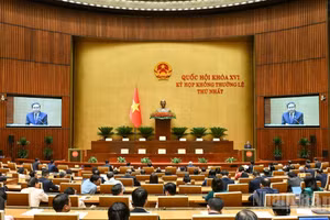 [Foto] Máximo dirigente legislativo asiste a ceremonia de establecimiento de la Organización de Parlamentarios de Amistad de Vietnam para la XVI Legislatura
