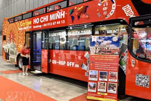 La presentación del modelo de recorrido turístico por la ciudad de Ho Chi Minh en la 19ª Feria Internacional de Turismo de Ho Chi Minh 2025 (ITE HCMC 2025). (Foto: VNA)