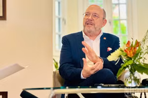 Thomas Gass, embajador extraordinario y plenipotenciario de Suiza en Vietnam. (Foto: Cortesía de la Embajada de Suiza)