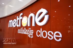 Metfone, filial del grupo vietnamita de telecomunicaciones Viettel. (Foto: VNA)