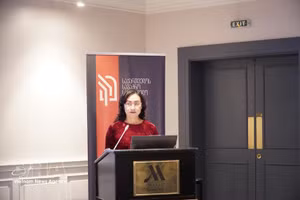 La viceministra vietnamita de Industria y Comercio, Phan Thi Thang, habla en el evento. (Foto: VNA)