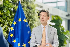 El embajador de la UE en Vietnam, Julien Guerrier. (Foto: VNA)
