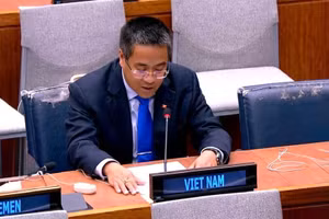 El ministro consejero Nguyen Hai Luu. (Foto: Delegación permanente de Vietnam ante las Naciones Unidas)